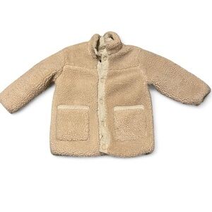 Zara Cream Puffer Jacket Lightweight Versatile